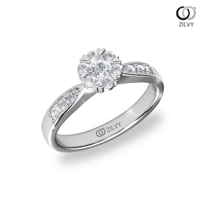 แหวนเพชรผู้หญิง รุ่น GR1178 - ภาพเต็ม