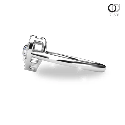 Women's Diamond Ring GR1185 - side view