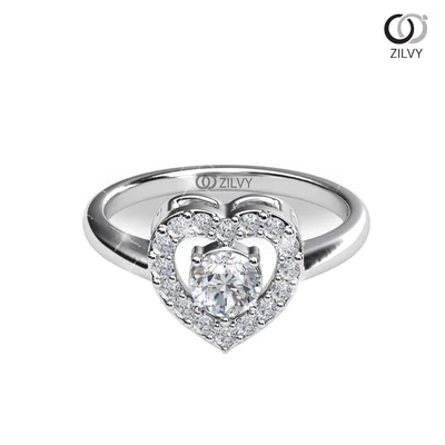 Women's Diamond Ring GR1185 - top view