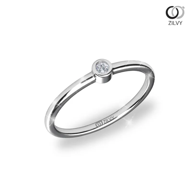 แหวนเพชร Calla Bezel