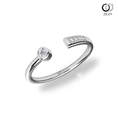Women's Diamond Ring GR1190 - perspective view