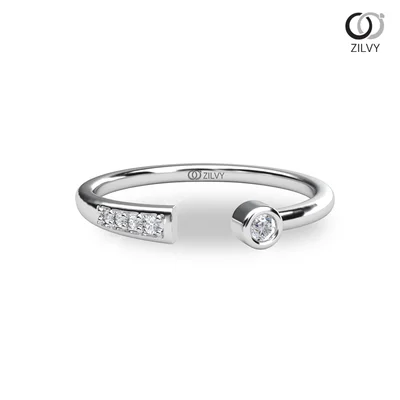 Women's Diamond Ring GR1190 - top view
