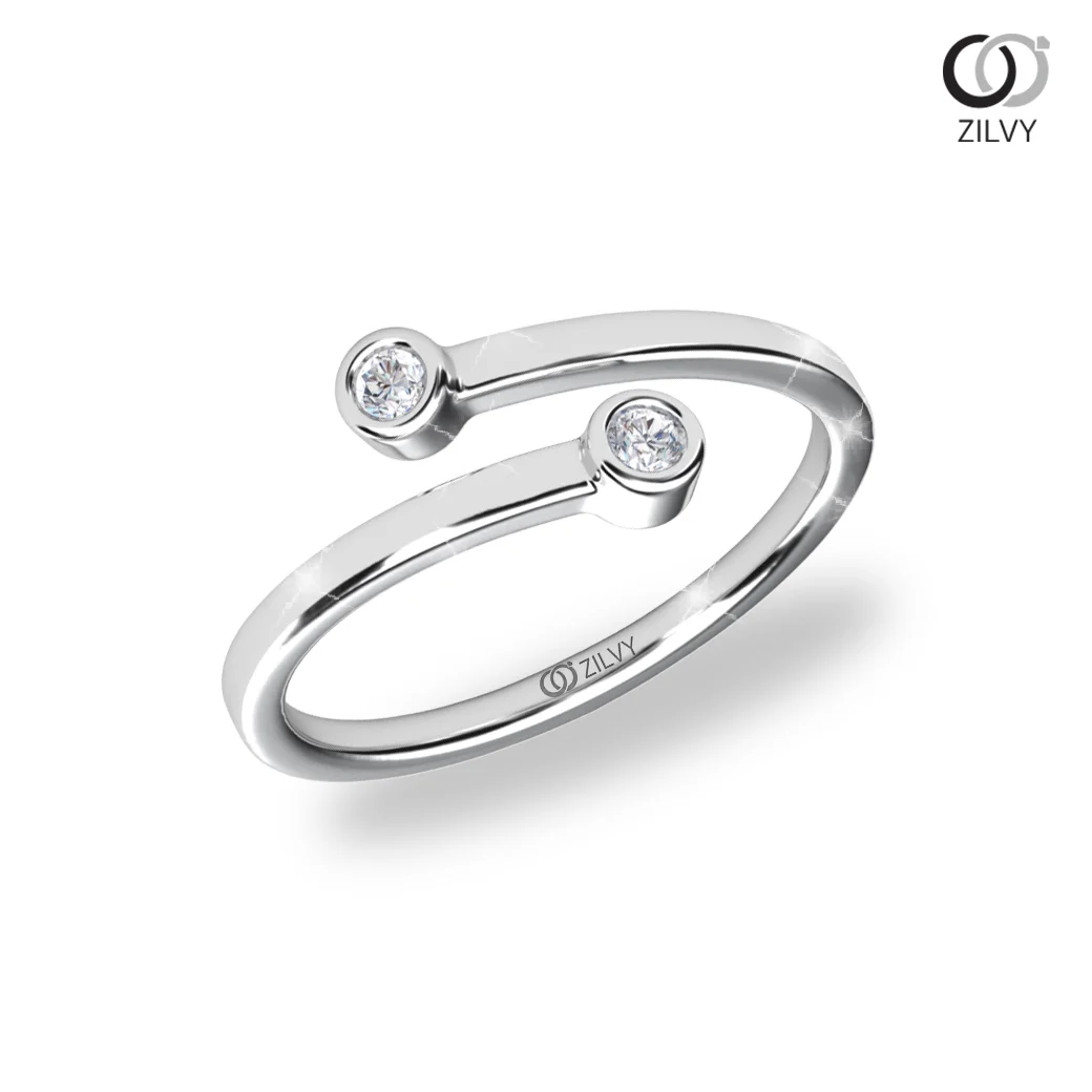 แหวนเพชร Ember Twist