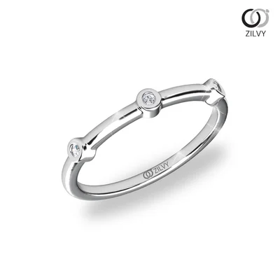 แหวนเพชรผู้หญิง รุ่น GR1203 - มุมเปอร์สเปกทีฟ