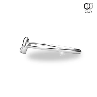 แหวนเพชรผู้หญิง รุ่น GR1206 - มุมข้าง