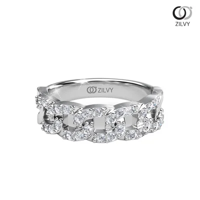 Women's Diamond Ring GR1208 - top view