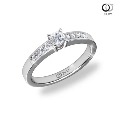 แหวนเพชรผู้หญิง รุ่น GR1212 - มุมเปอร์สเปกทีฟ