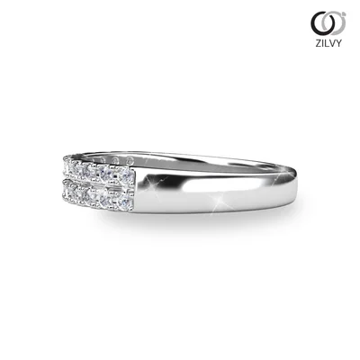 แหวนเพชรผู้หญิง รุ่น GR1213 - มุมข้าง