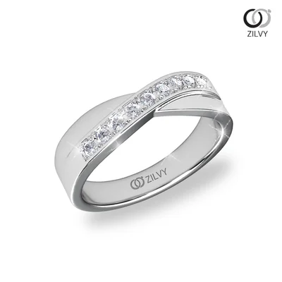 แหวนเพชรผู้หญิง รุ่น GR1236 - มุมเปอร์สเปกทีฟ