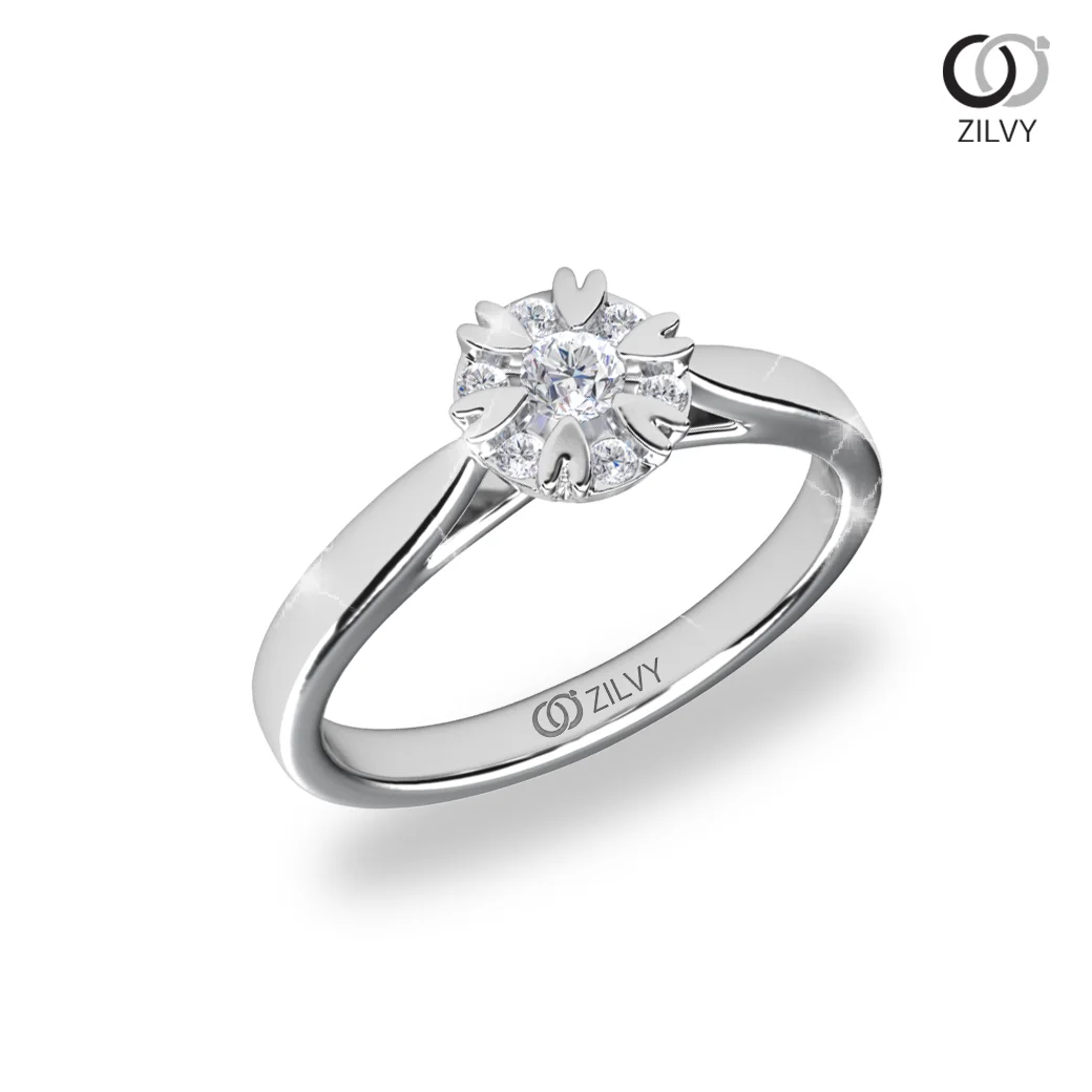 Women's Diamond Ring GR1239 - perspective view