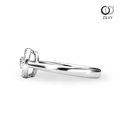 แหวนเพชรผู้หญิง รุ่น GR1250 - มุมข้าง