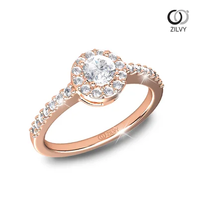 แหวนเพชรผู้หญิง รุ่น GR1262 - มุมเปอร์สเปกทีฟ