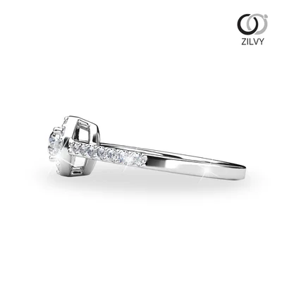 แหวนเพชรผู้หญิง รุ่น GR1262 - มุมข้าง