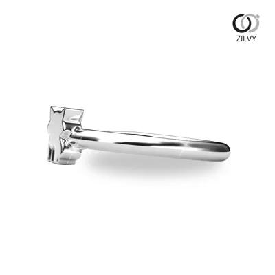 แหวนเพชรผู้หญิง รุ่น GR1270 - มุมข้าง