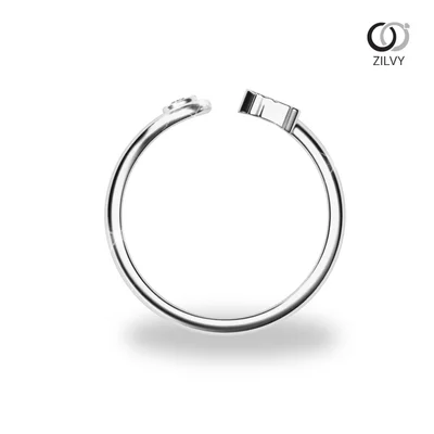 แหวนเพชรผู้หญิง รุ่น GR1270 - มุมบน