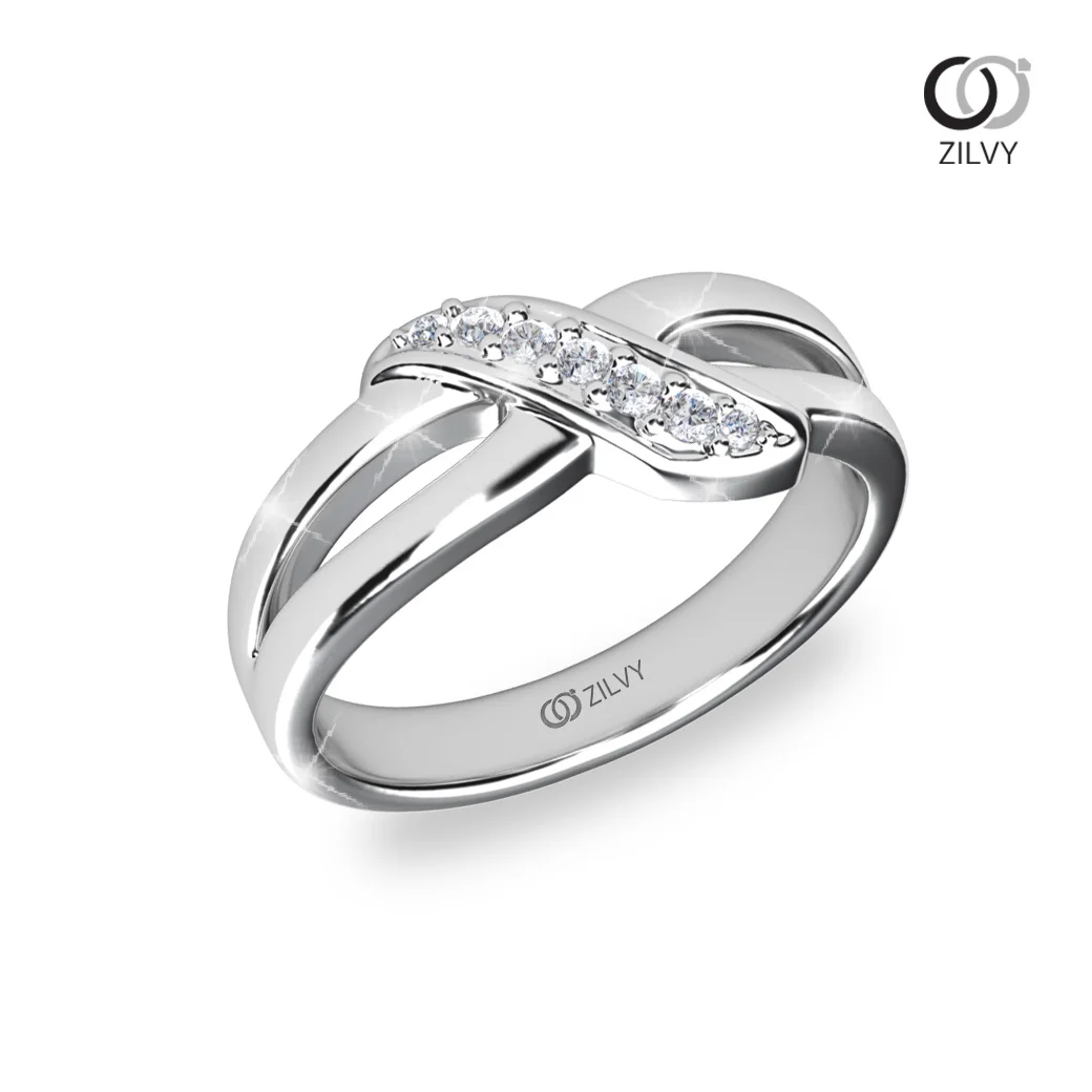 แหวนเพชร Ophelia Twist