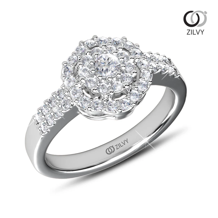 แหวนเพชร Astrid Cluster