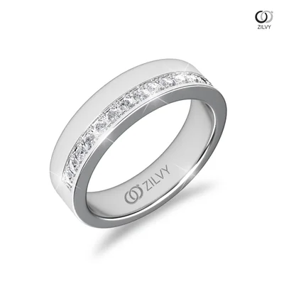 แหวนเพชรผู้หญิง รุ่น GR130 - ภาพเต็ม