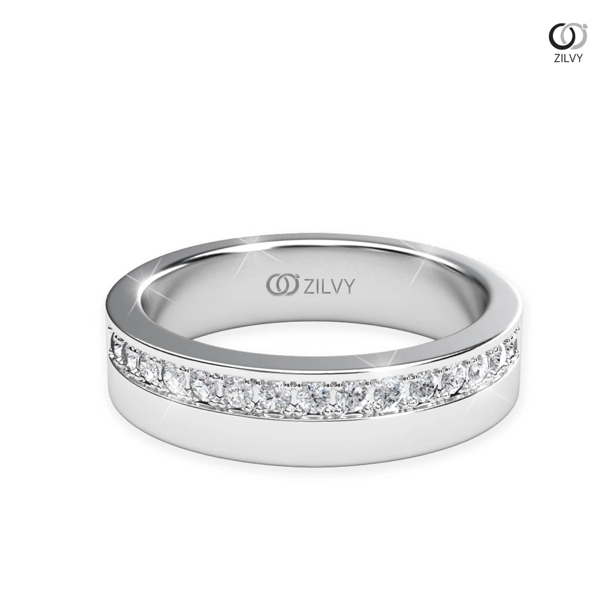 Women's Diamond Ring GR130 - top view