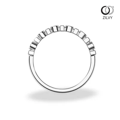 แหวนเพชรผู้หญิง รุ่น GR1324 - มุมหน้า