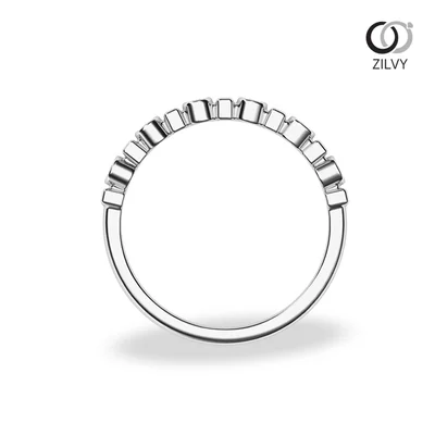 แหวนเพชรผู้หญิง รุ่น GR1325 - มุมหน้า