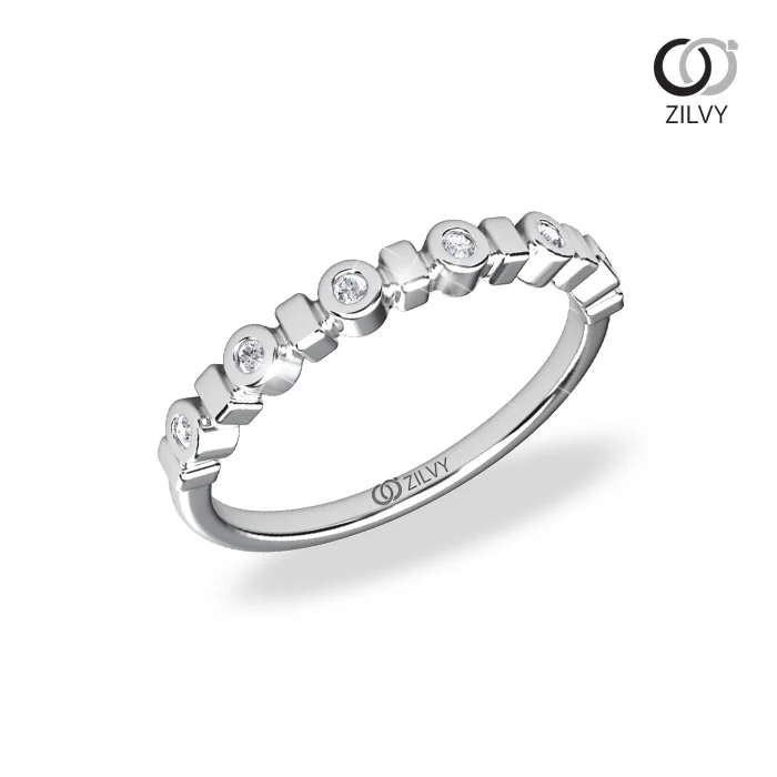 แหวนเพชร Lavande Band