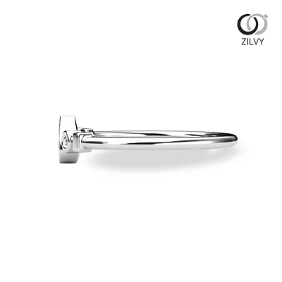 แหวนเพชรผู้หญิง รุ่น GR1326 - มุมข้าง