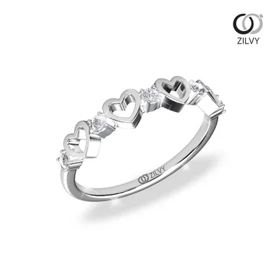 แหวนเพชรผู้หญิง รุ่น GR1334 - มุมเปอร์สเปกทีฟ