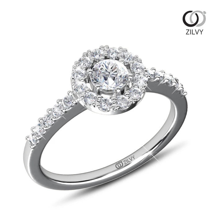 แหวนเพชร Brielle Aura