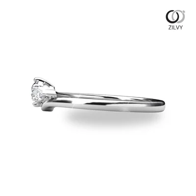 แหวนเพชรผู้หญิง รุ่น GR1346 - มุมข้าง