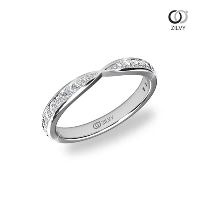 แหวนเพชรผู้หญิง รุ่น GR1351 - มุมเปอร์สเปกทีฟ