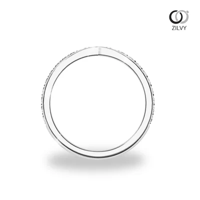 แหวนเพชรผู้หญิง รุ่น GR1351 - มุมบน