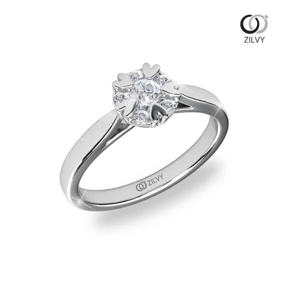 Women's Diamond Ring GR1352 - perspective view