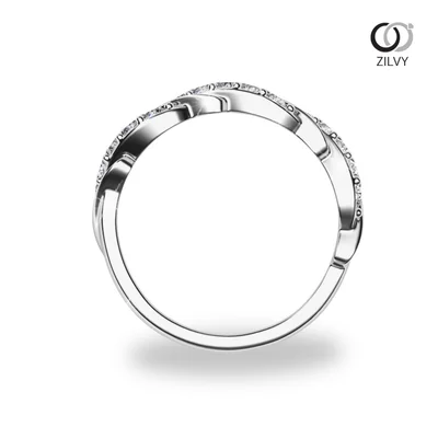 แหวนเพชรผู้หญิง รุ่น GR1356 - มุมบน