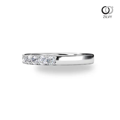 แหวนเพชรผู้หญิง รุ่น GR1360 - มุมข้าง