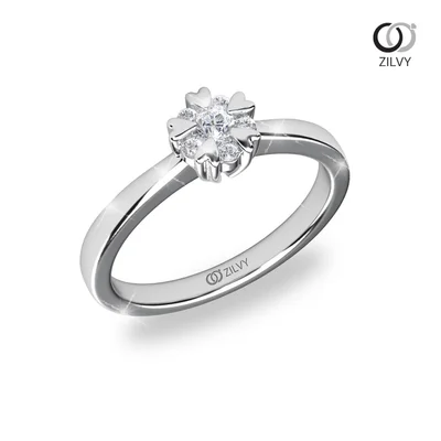 แหวนเพชรผู้หญิง รุ่น GR1375 - ภาพเต็ม