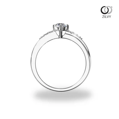 Women's Diamond Ring GR1379 - top view
