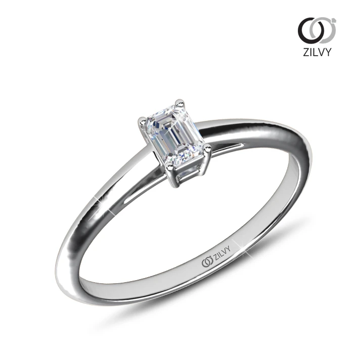 แหวนเพชร Fleur Solo