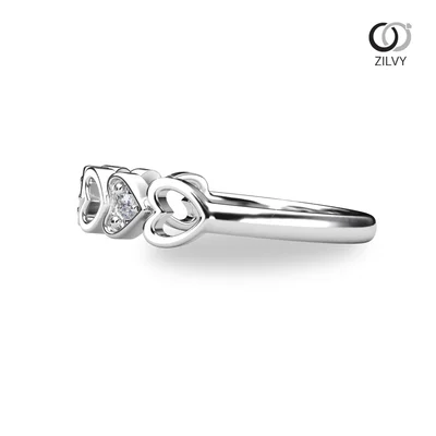 Women's Diamond Ring GR1409 - side view