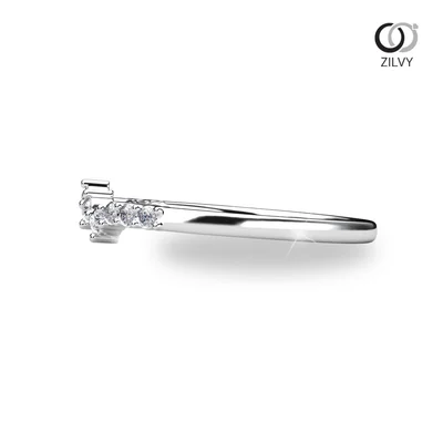 แหวนเพชรผู้หญิง รุ่น GR1419 - มุมข้าง