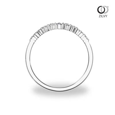 แหวนเพชรผู้หญิง รุ่น GR1419 - มุมบน