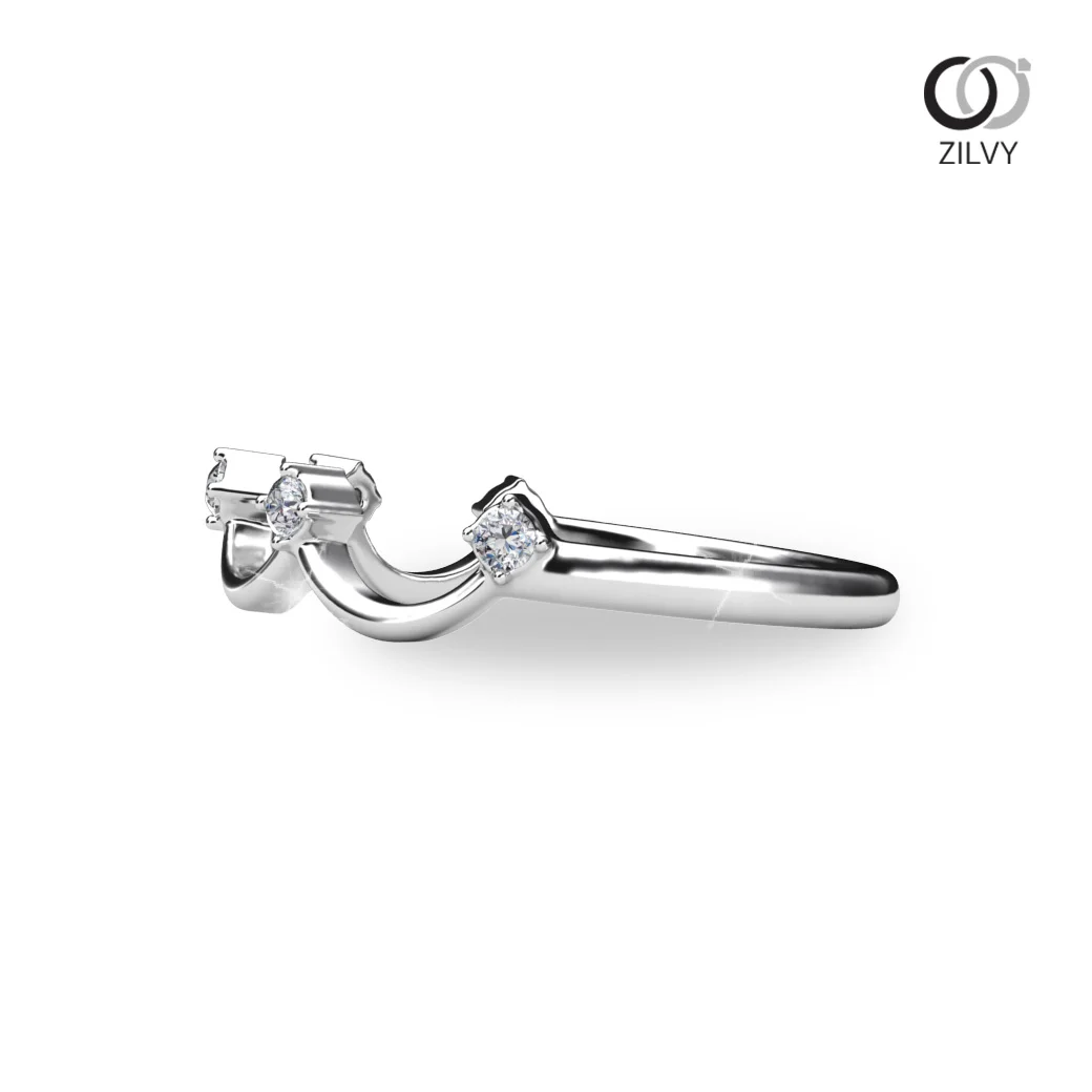 Women's Diamond Ring GR1422 - side view