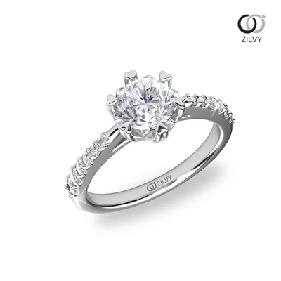 แหวนเพชรผู้หญิง รุ่น GR1427 - มุมเปอร์สเปกทีฟ