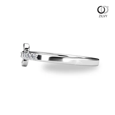 แหวนเพชรผู้หญิง รุ่น GR1431 - มุมข้าง