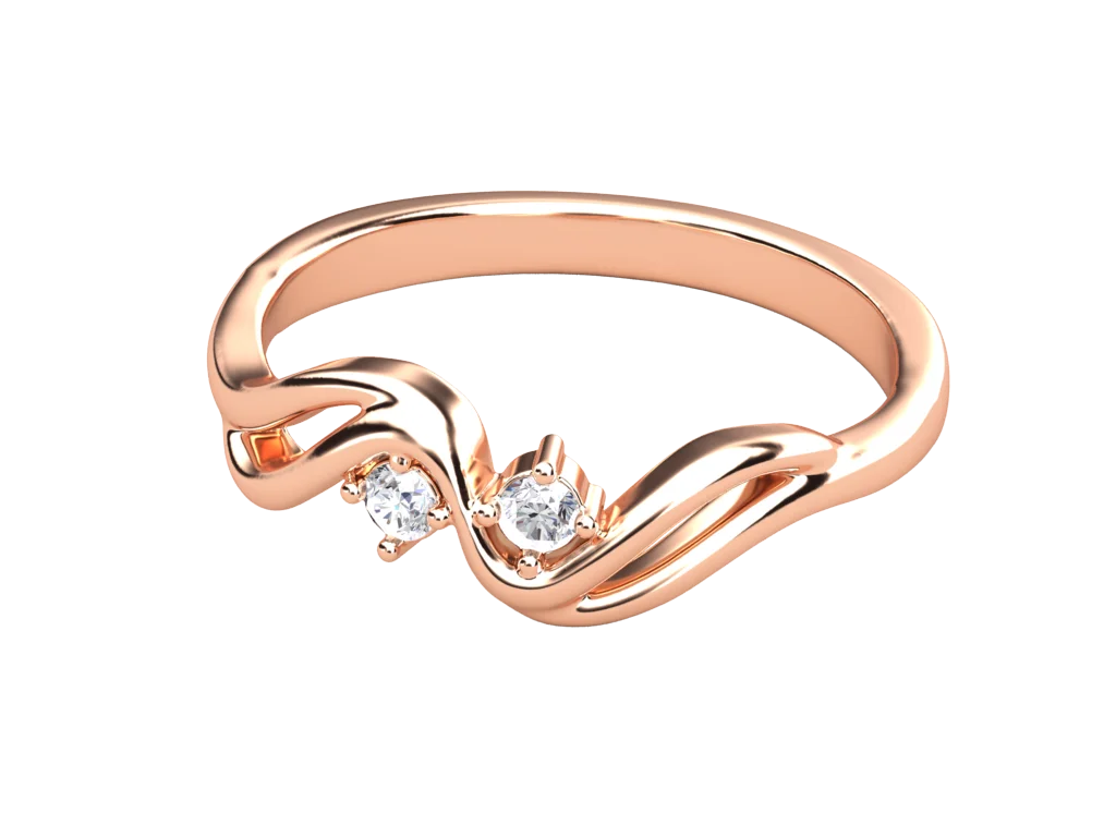 แหวนเพชร Zara Twist