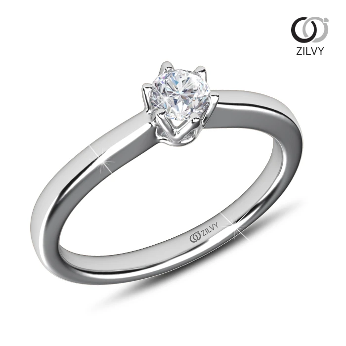 แหวนเพชร Mila Solo