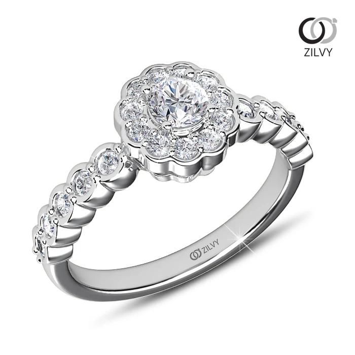 แหวนเพชร Saskia Aura