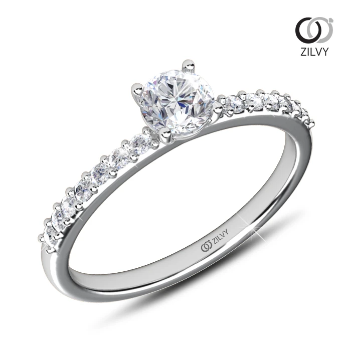 แหวนเพชร Olympe Pavé