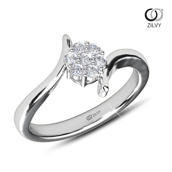 แหวนเพชร Lena Cluster