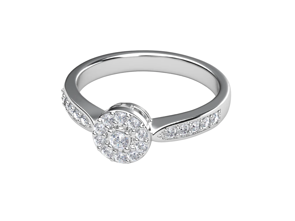 แหวนเพชร Lucienne Cluster